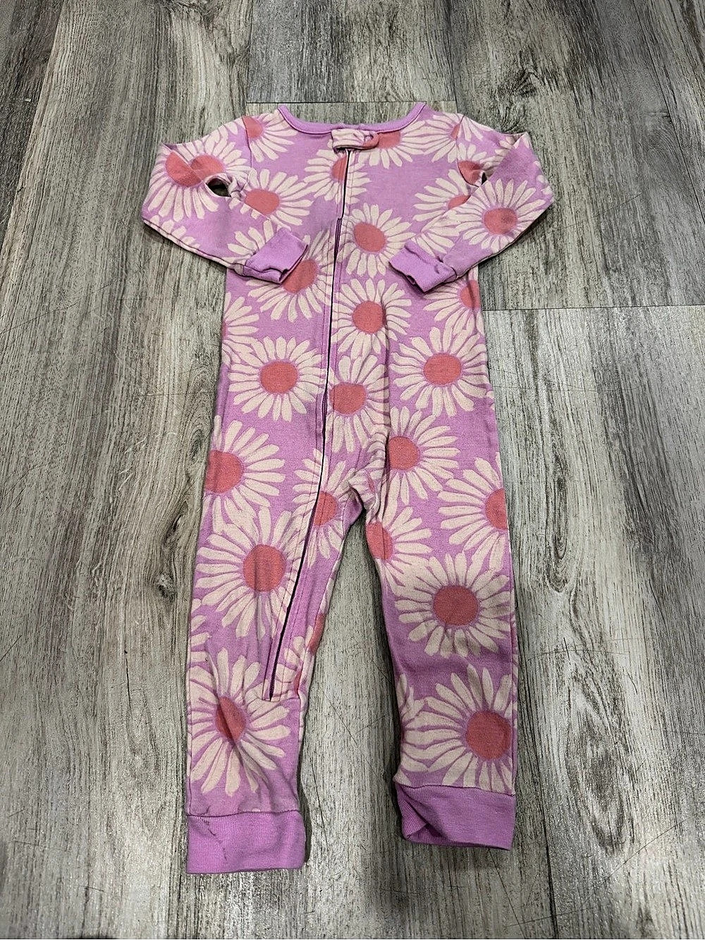 Carters daisy print pajamas